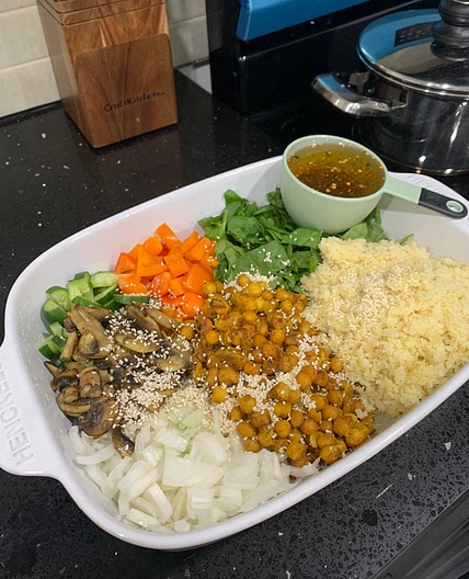 Mediterranean salad 