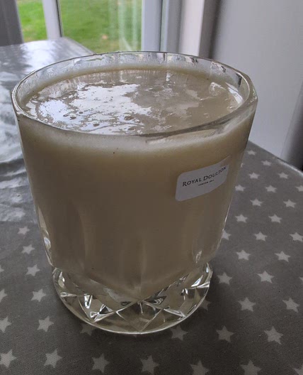 Pinacolada with frozen pineapple chunks