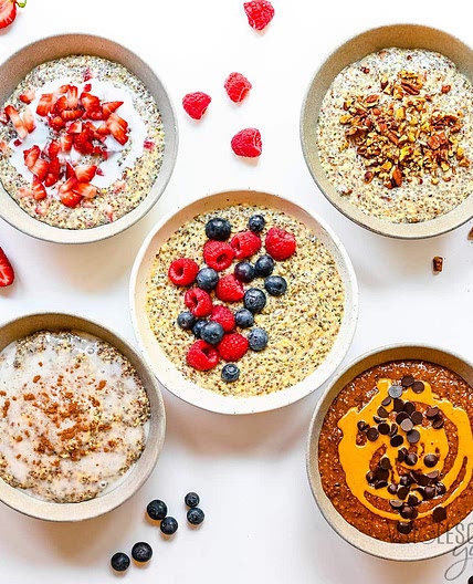 Keto Oatmeal (5 Low Carb Flavors)