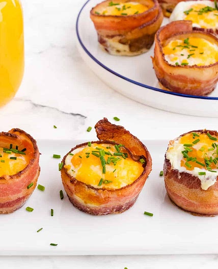 Easy Bacon Egg and Cheese Breakfast Cups