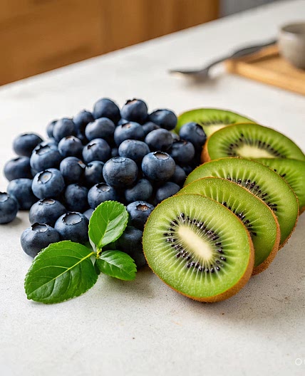 Blueberry-Kiwi Smoothie