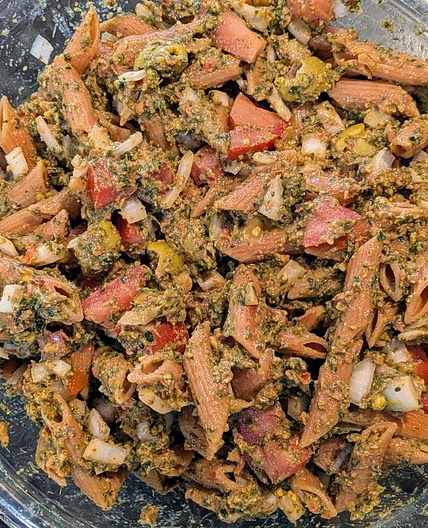 Sun Dried Tomato Pasta Salad