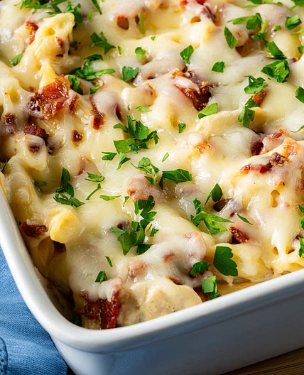 Chicken Bacon Ranch Casserole