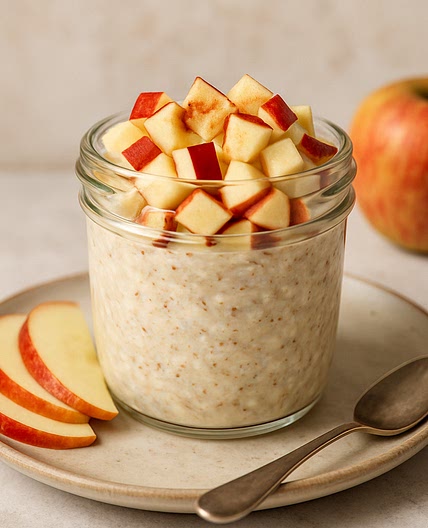 Overnight Oats mit Apfel