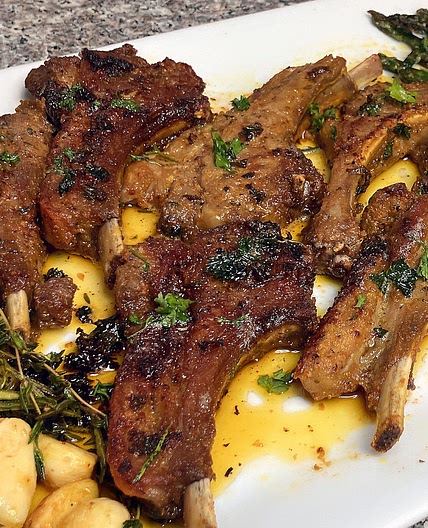 Pan-Seared Lamb Chops