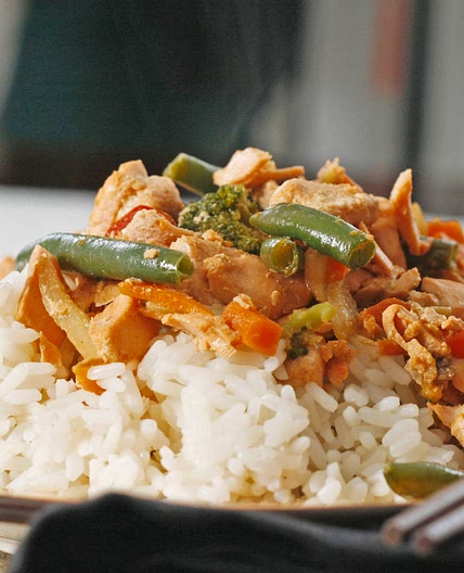 Salmon Stir-Fry