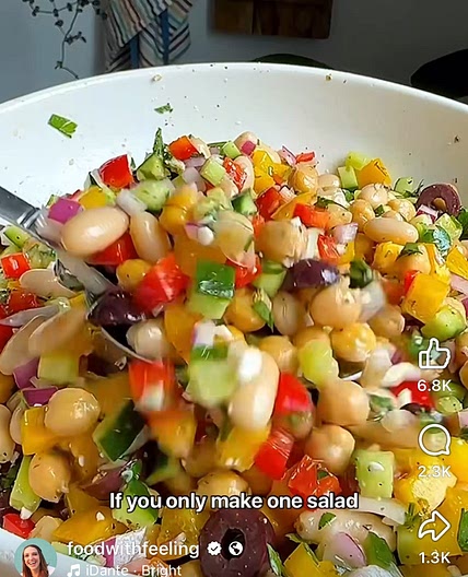 Mediterranean Bean Salad