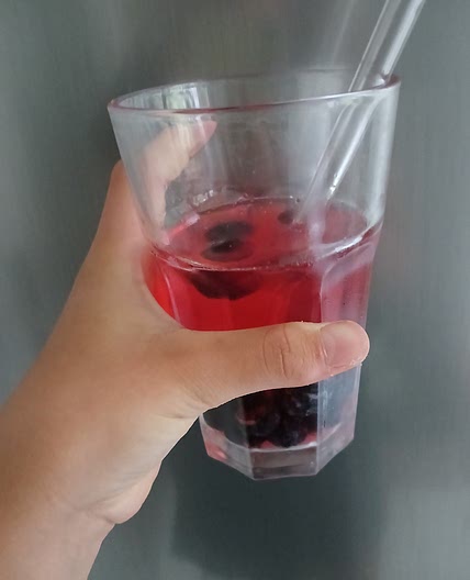 Blaubeerlimonade