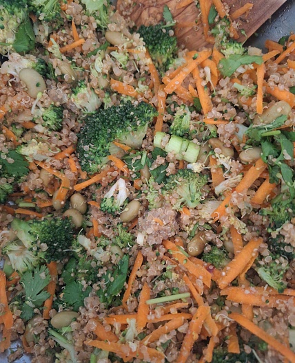 Quinoa Salad Asian style