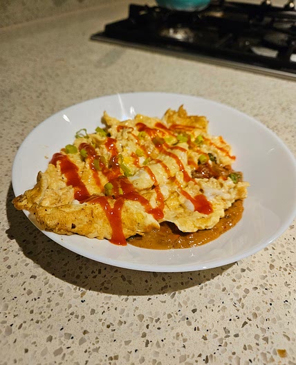 Peanut Butter Fried Omurice