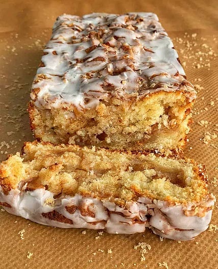 Apple & Cinnamon Loaf Cake