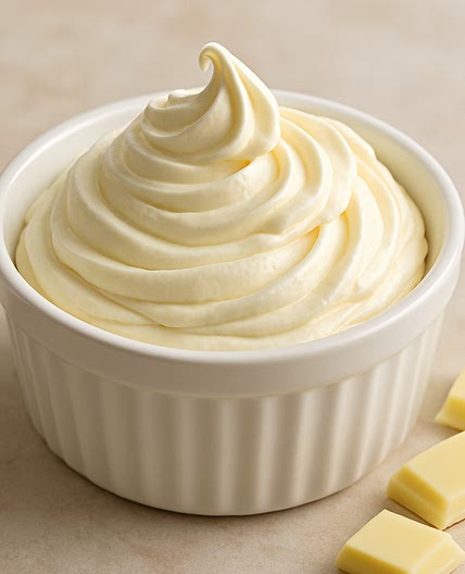 Whipped White Chocolate Ganache