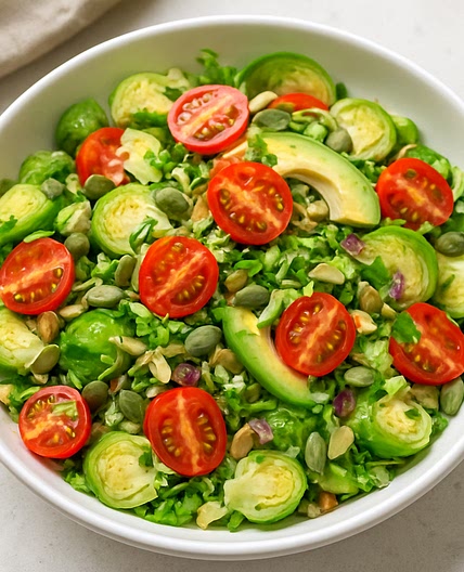 Healthy Brussel Sprout Salad