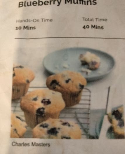 Blueberry Muffins Real Simple