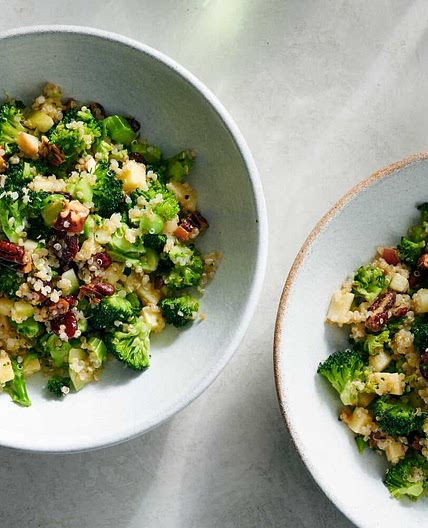 Quinoa and Broccoli