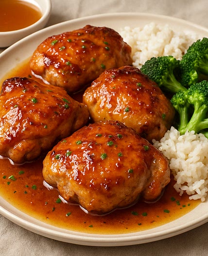 Chicken Thighs with Honey Sauce