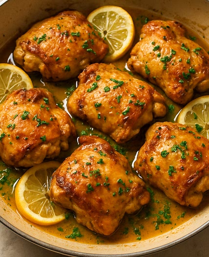 Chicken Thighs with Lemon