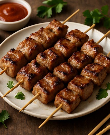Grilled Pork Skewers