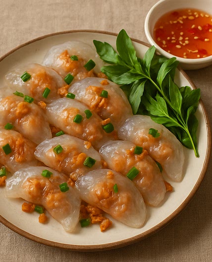 Banh Bot Loc (Tapioca Dumplings)