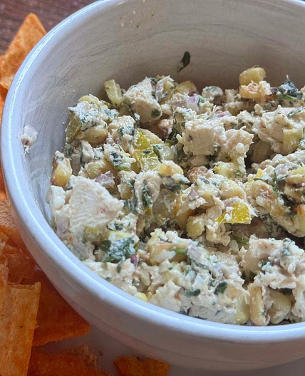 Elote Chicken Salad