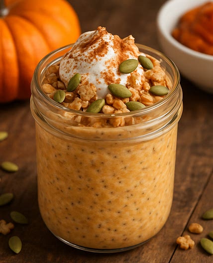 Pumpkin Pie Overnight Oats