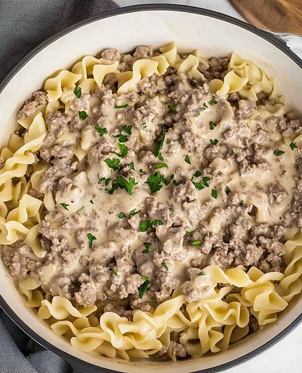 Creamy Hamburger Stroganoff That’s Dinner in 30 Minutes