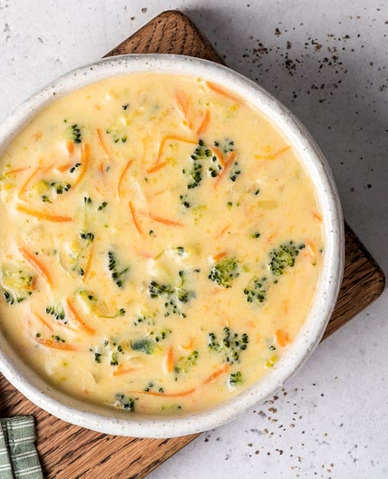 Broccoli cheddar soup