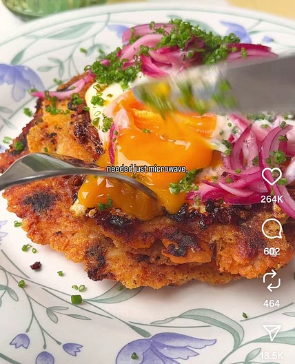 Crispy cheese smashed sweet potatoes
