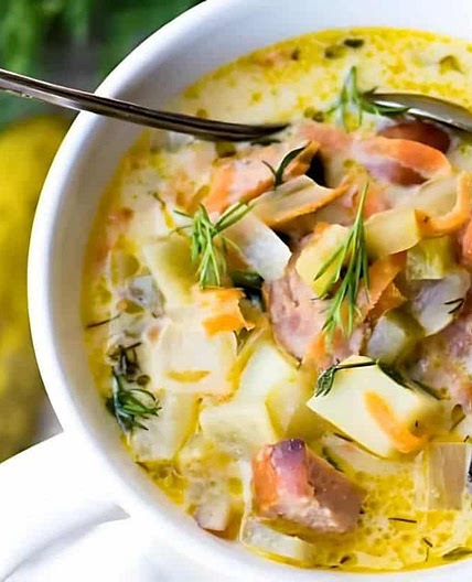 Dill Pickle Soup