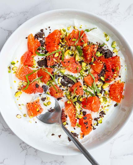 Greek Yogurt Bowl (Chocolate Orange)