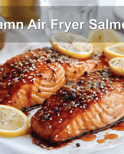 Damn Air Fryer Salmon