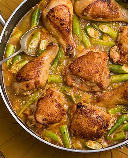 Frango com Quiabo