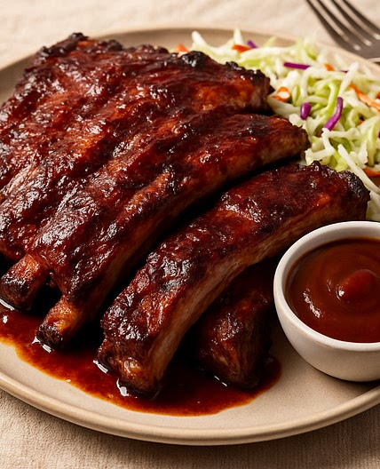 Slow Cooker BBQ Ribs