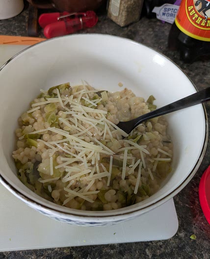 Soup in the afternoon