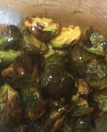 Air Fryer Honey Sriracha Brussels Sprouts