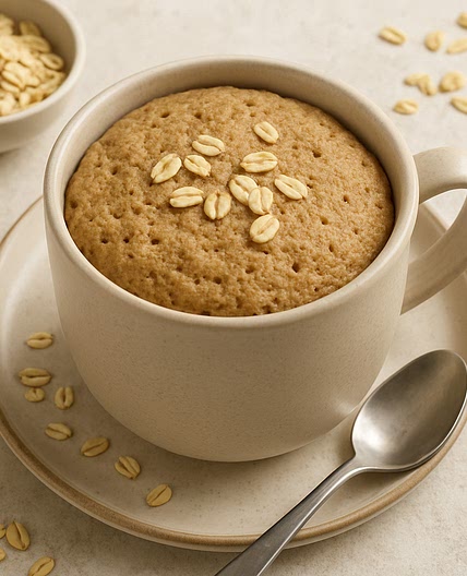 Microwave Oat Flour Mug Cake
