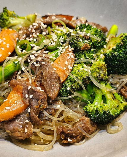 Beef and Brocolli stir fry