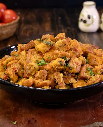 Egg Bread Masala