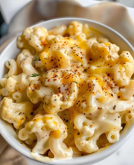 Creamy Dreamy Cauliflower Mac