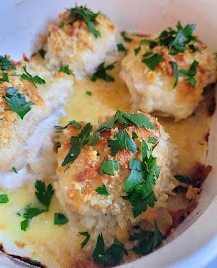 Baked Chicken and Cheese