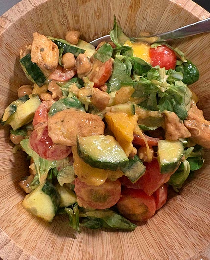 Mango tandoori salade 