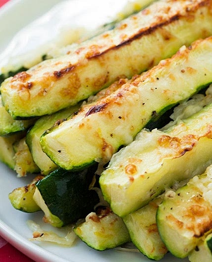Garlic Lemon and Parmesan Oven Roasted Zucchini(After 3rd Week)