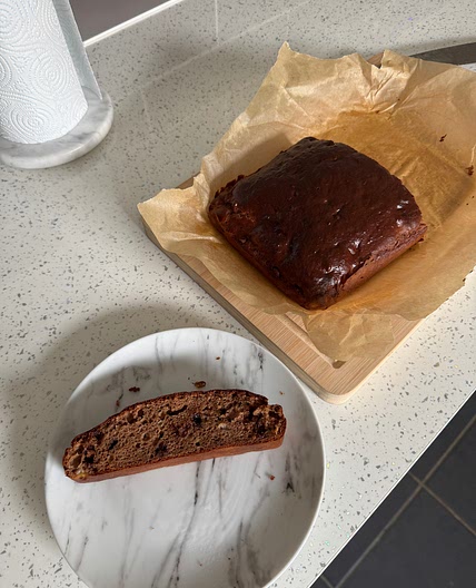 Healthy protein banana bread