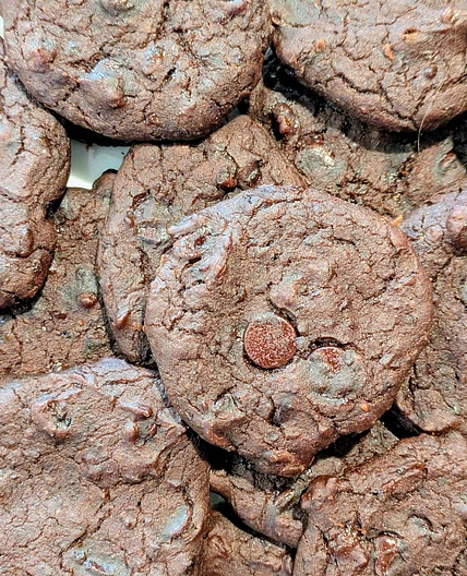Double Chocolate Date Cookies