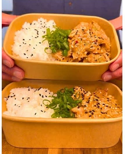 Peanut Miso Chicken Rice Bowls