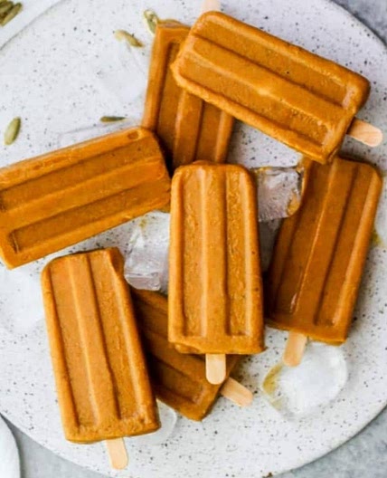 Pumpkin Popsicles