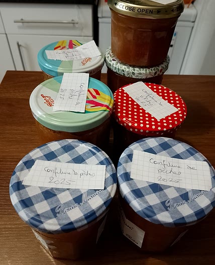 Confiture de pêches