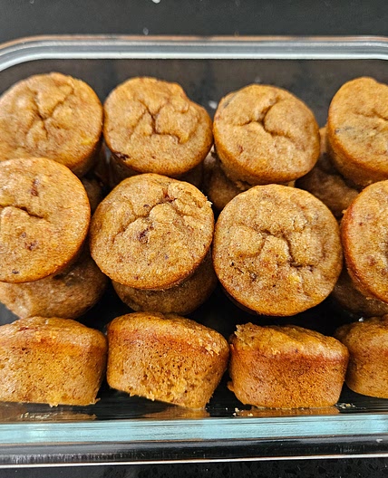 Gluten free banana bites