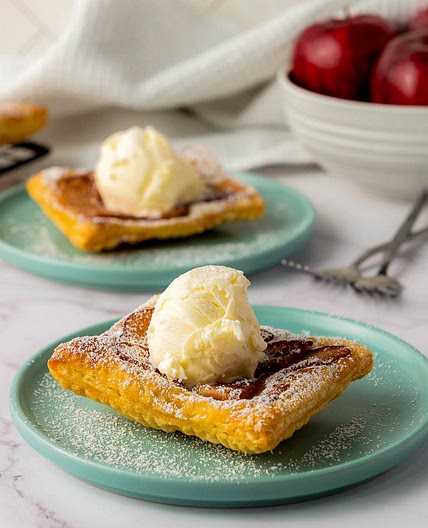 Mini Upside-Down Apple Tarts