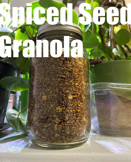 Spiced Seed Granola